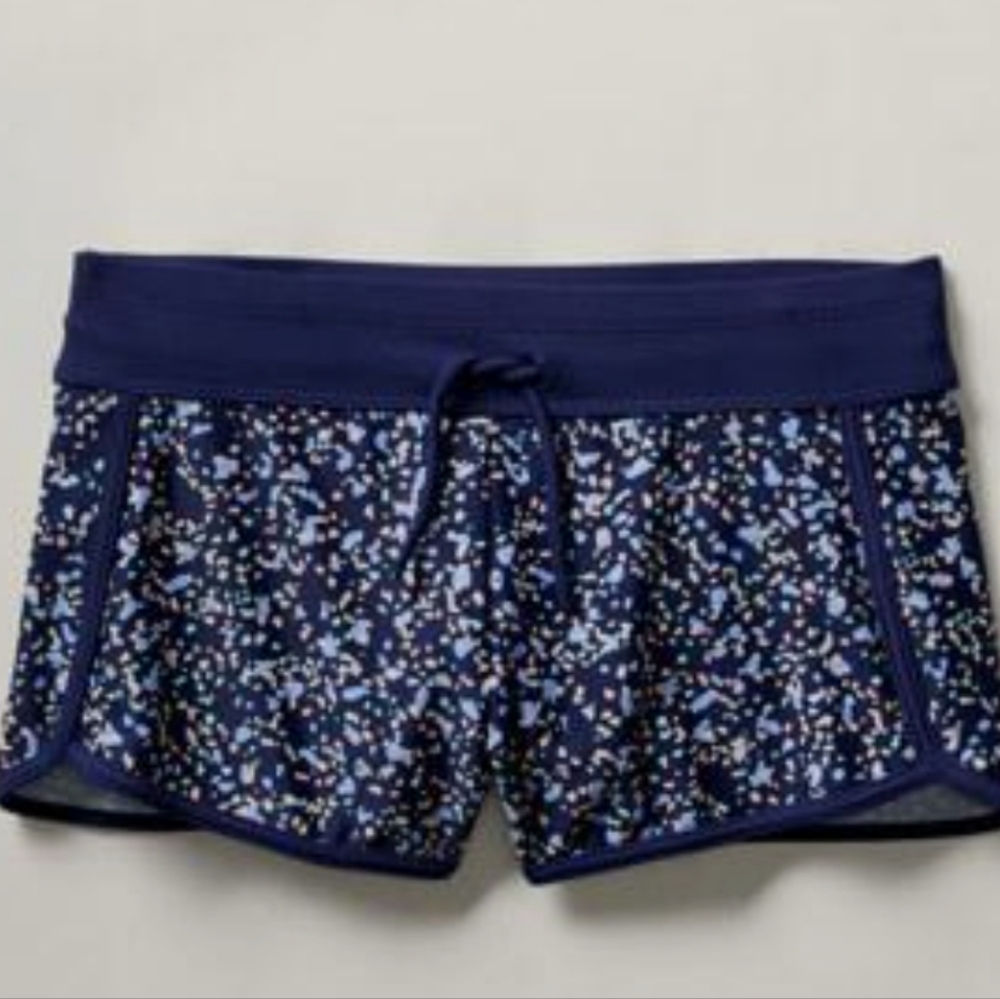 Athleta Blue Athletic Shorts Dynamic Design